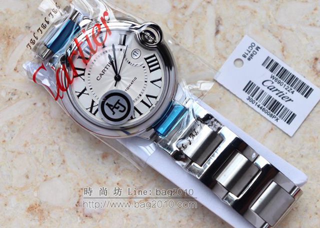 CARTIER手錶 全新v2版 卡地亞藍氣球 卡地亞機械男士腕表 卡地亞大號男款手錶  hds1604